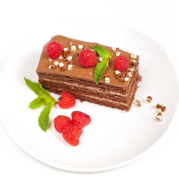 Chocolade fudge cake — Stockfoto