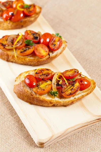 Bruschetta. — Stok fotoğraf