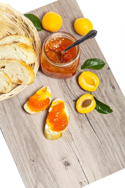 Apricot jam — Stock Photo, Image