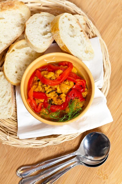 Roasted Pepper Spread — Stock Photo, Image