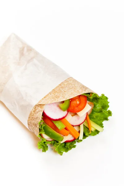 Fresh tortilla wraps — Stock Photo, Image