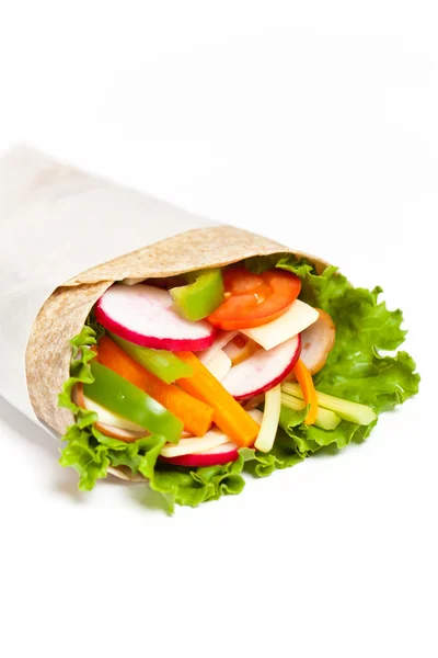 Frisse tortilla wraps — Stockfoto