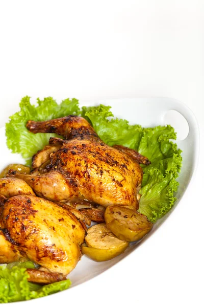 Roasted chicken — Stock Photo, Image