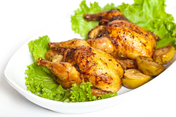 Roasted chicken — Stock Photo, Image