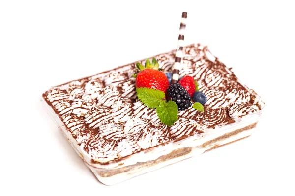 Homemade Tiramisu Cake — Stock Photo, Image