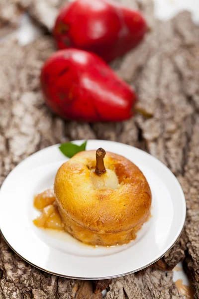 Deliziosa torta di pere — Foto Stock