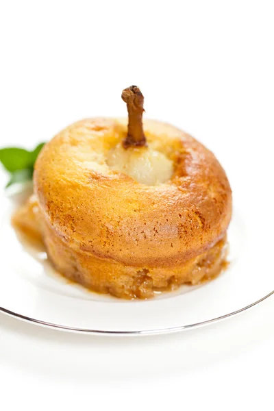 Deliziosa torta di pere — Foto Stock