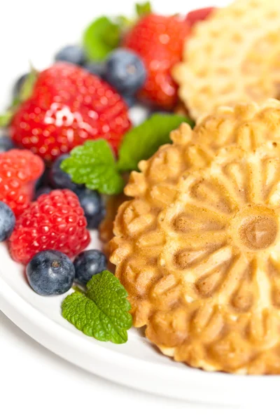 Traditionella italienska pizzelle — Stockfoto