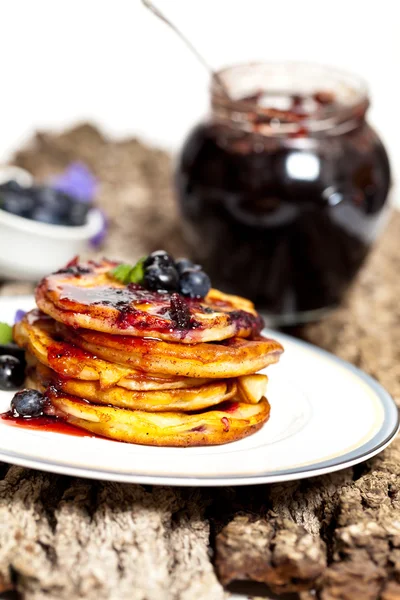 Homemade pancakes — Stock Photo, Image