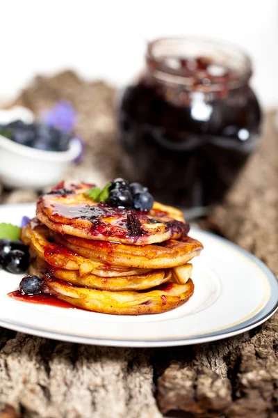 Homemade pancakes — Stock Photo, Image