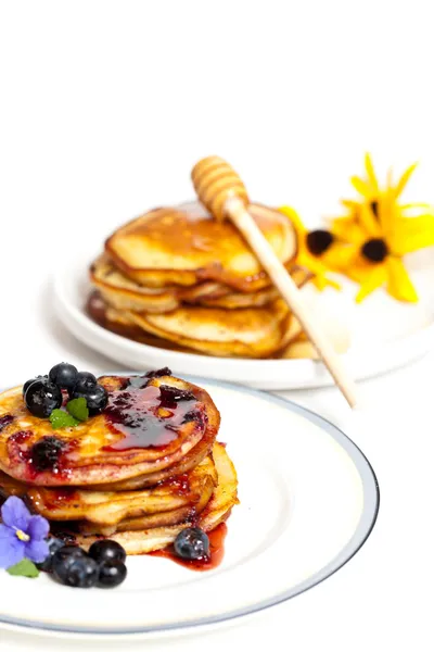 Homemade pancakes — Stock Photo, Image