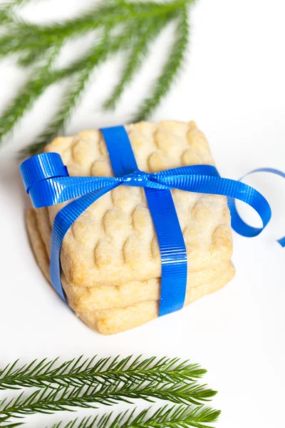 Christmas shortbread cookies — Stock Photo, Image