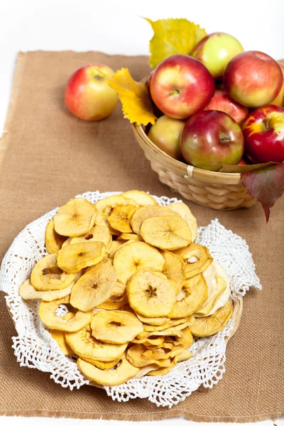 Manzanas secas — Foto de Stock