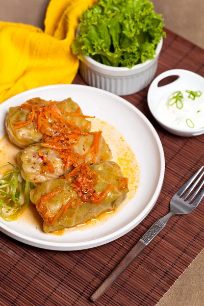 Stuffed cabbage — Stock Photo, Image