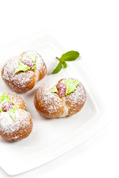 Homemade Italian Peach Cookies — Stock Photo, Image