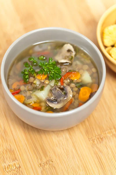 Lentil soup — Stock Photo, Image