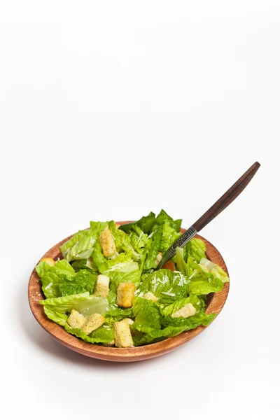 Classic Caesar Salad with croutons — Stock Photo, Image