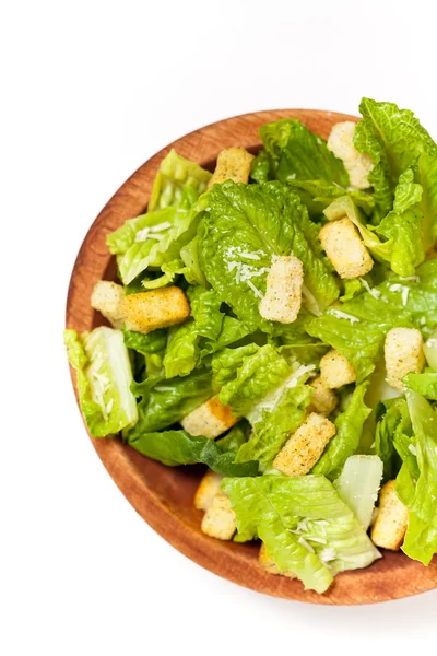 Salada Caesar clássico com croutons — Fotografia de Stock