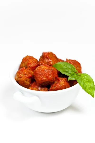 Polpette in salsa di pomodoro — Foto Stock