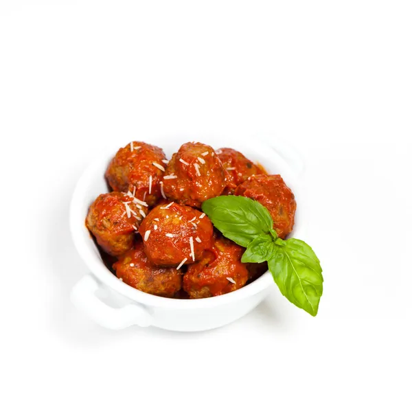 Polpette in salsa di pomodoro — Foto Stock