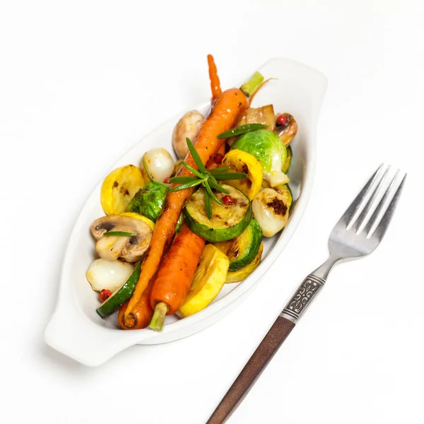 Delicious grilled vegetables — Stock Photo, Image