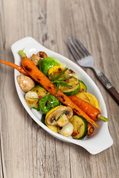 Delicious grilled vegetables — Stock Photo, Image