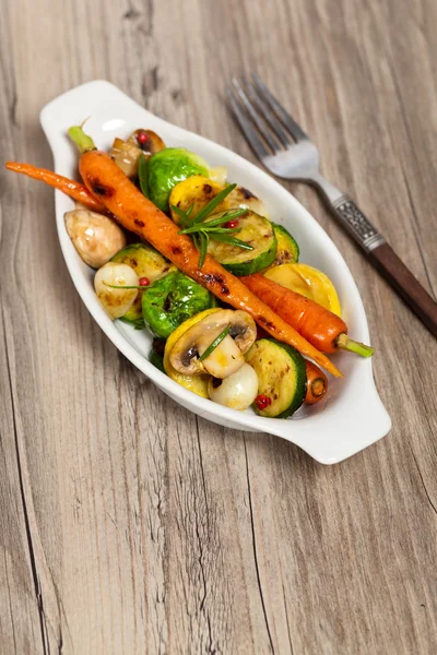 Delicious grilled vegetables — Stock Photo, Image