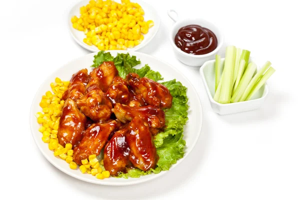 Buffalo chicken wings — Stock Photo, Image