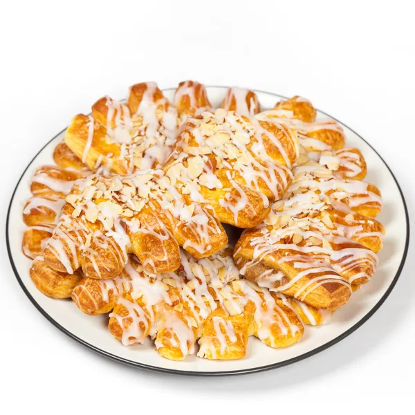 Almond Bear Claws Pastry — Stock Photo, Image