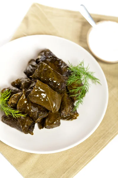 Stuffed Grape Leaves — Stock Photo, Image