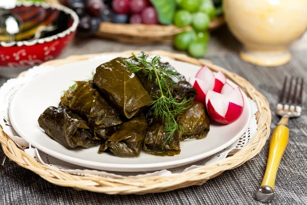 Stuffed Grape Leaves — Stock Photo, Image