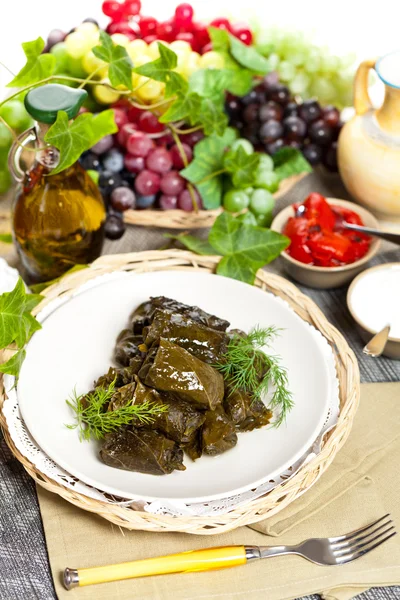 Stuffed Grape Leaves — Stock Photo, Image