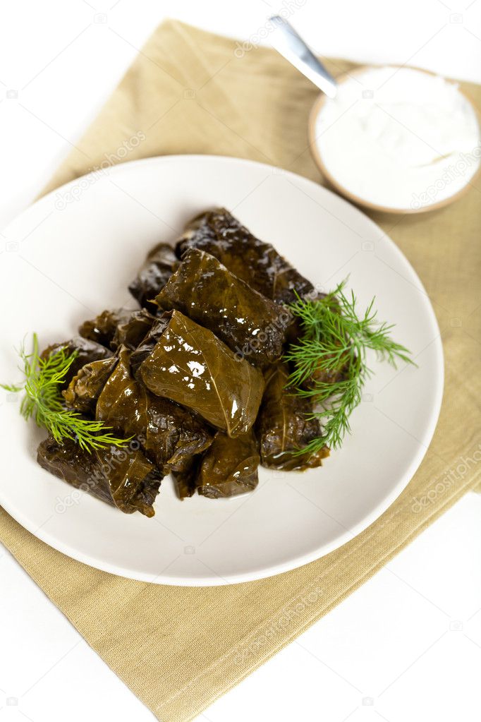 Stuffed Grape Leaves