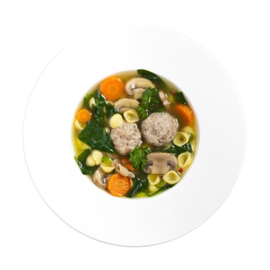 tavuk köfteli çorba