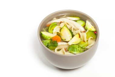 Brüksel lahanası çorbası