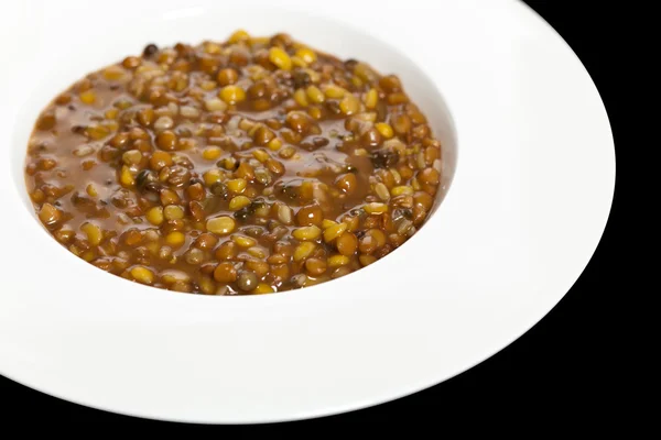 Sopa de lentilha — Fotografia de Stock