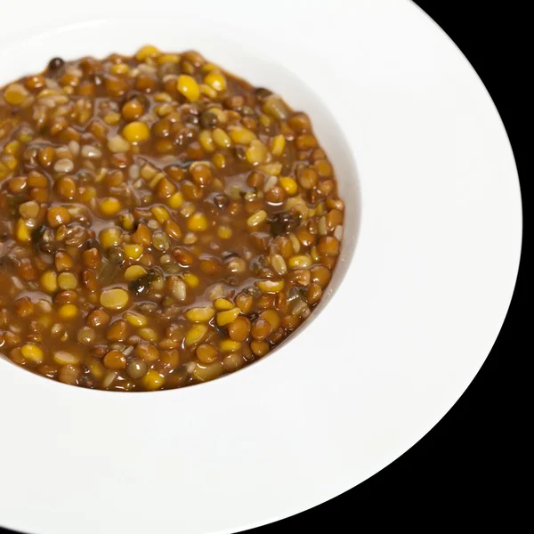 Sopa de lentilha — Fotografia de Stock