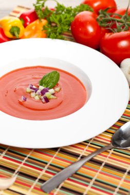 taze domates çorbası