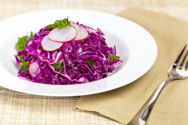 kırmızı lahana salatası