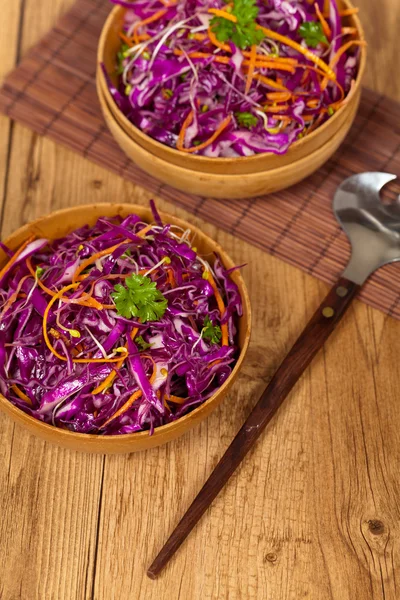 Ensalada de col roja — Foto de Stock