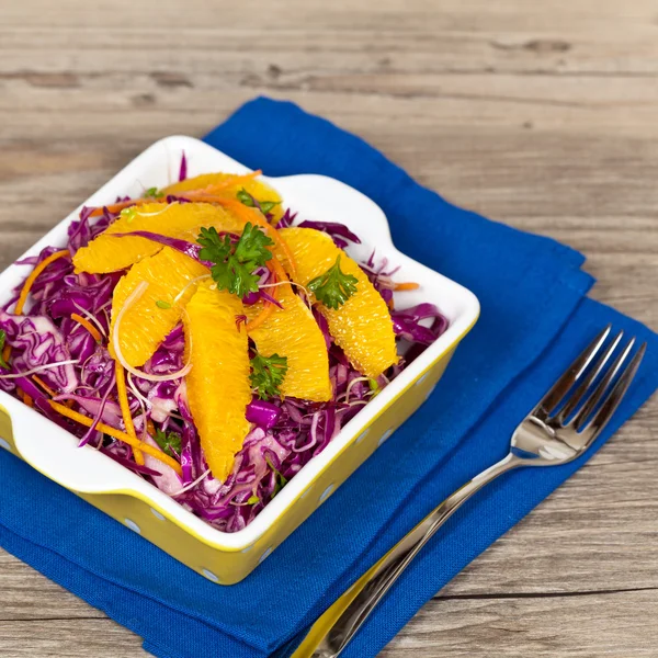 Red Cabbage Salad — Stock Photo, Image