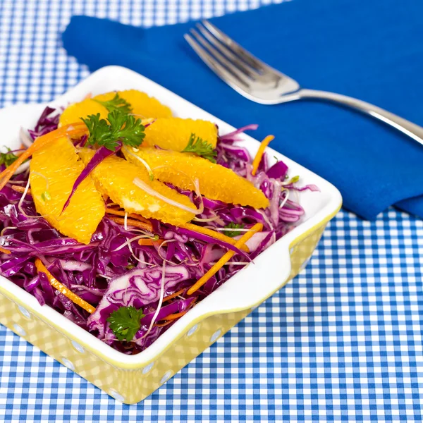 Rödkål sallad — Stockfoto