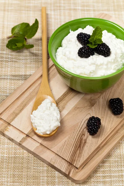 Cottage cheese — Stock Photo, Image