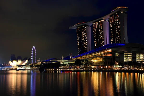 Marina bay, singapore — Stockfoto