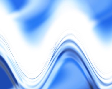 yumuşak mavi dalgalar