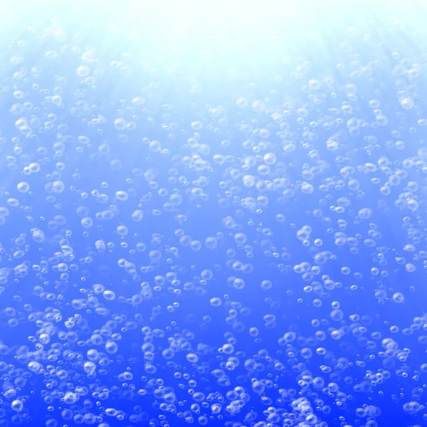Bir sürü hava kabarcıkları — Stok fotoğraf
