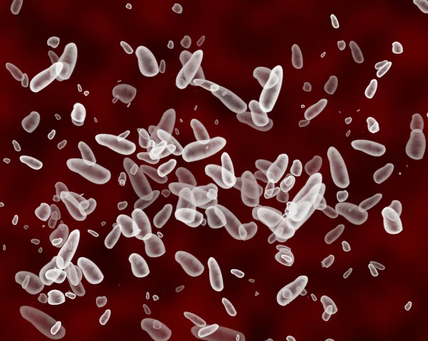 Enlarged bacteria illustration — Stock Photo, Image