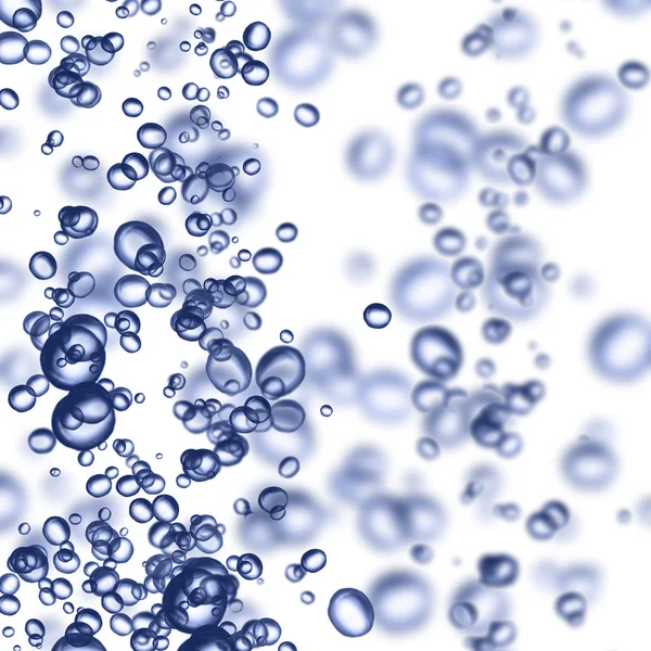 Bubbles rising — Stock Photo, Image