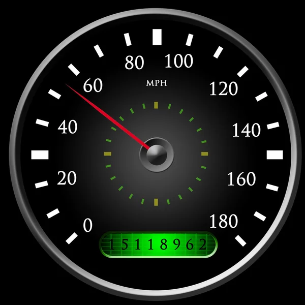 Спідометр — стокове фото