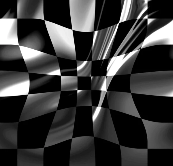 Racing flag — Stock Photo, Image